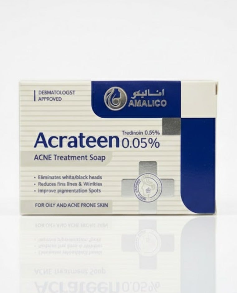 Acretin soap for acne treatment 100g